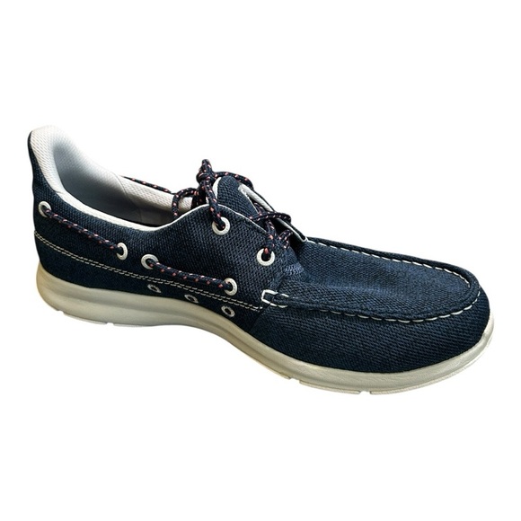 Columbia Men's Delray PFG Boat Shoe Navy size 10.5 pre-owned - Picture 8 of 8
